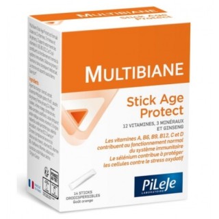 Pileje Multibiane Age Protect - 14 Sticks orodispersibles