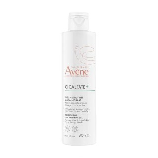 Gel nettoyant assainissant Cicalfate+ Avène - Peaux sensibles irritées - 200ml