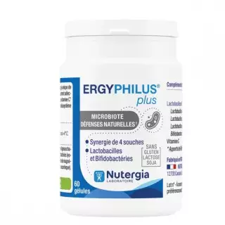 Nutergia Ergyphilus plus - 60 gélules