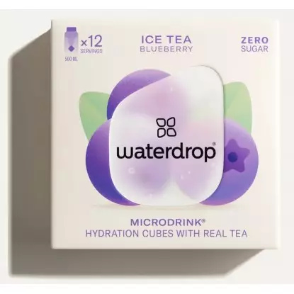 Microdrink THÉ GLACÉ MYRTILLE Waterdrop - 12 cubes à dissoudre