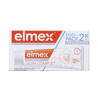 Dentifrice soin complet Anti-caries Plus Elmex - Caries - Lot 2 x 75ml