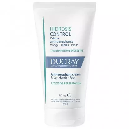 Crème anti-transpirante Hidrosis Control Ducray - Visage, mains, pieds - 50ml