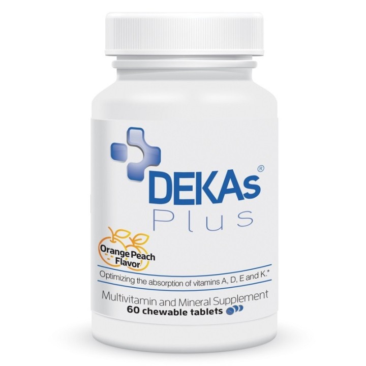 DEKAs Plus de DEKAs - Mucoviscidose - 60 comprimés à croquer