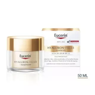 Soin de jour SPF15 Hyaluron-Filler + Elasticity Eucerin - 50ml