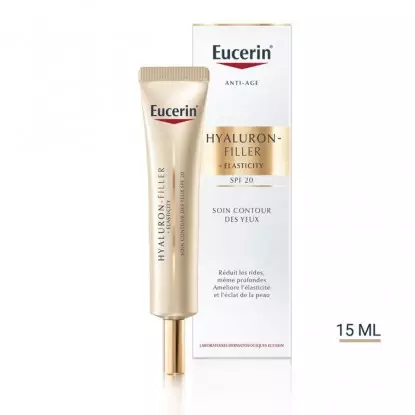 Soin contour des yeux SPF20 Hyaluron-Filler + Elasticity Eucerin - 15ml