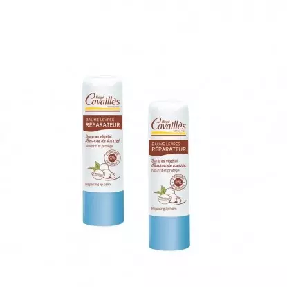 Baume lèvres réparateur de Rogé Cavaillès - Lèvres desséchées - 2 x 5,5g