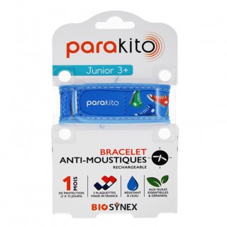 Bracelet anti-moustiques Baskets Parakito Junior + 2 recharges