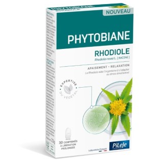 Phytobiane Rhodiole Pileje - Stress et bien-être - 30 comprimés