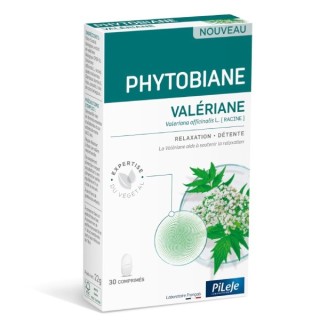 Phytobiane Valériane Pileje - Bien-être mental - 30 comprimés
