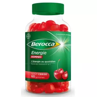 Berocca Énergie Gomme cerise - 60 gommes