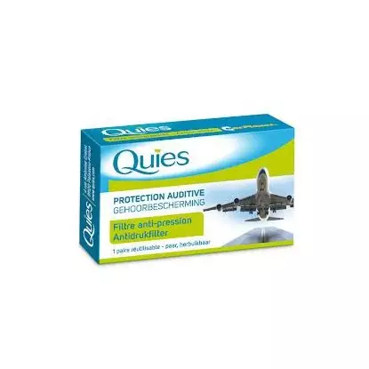Quies Protection Auditive Avion 2 Paires