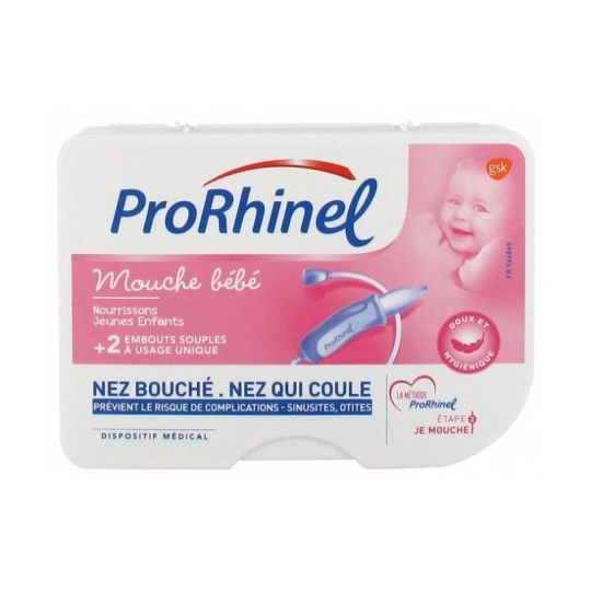 Prorhinel Mouche bébé + 2 embouts