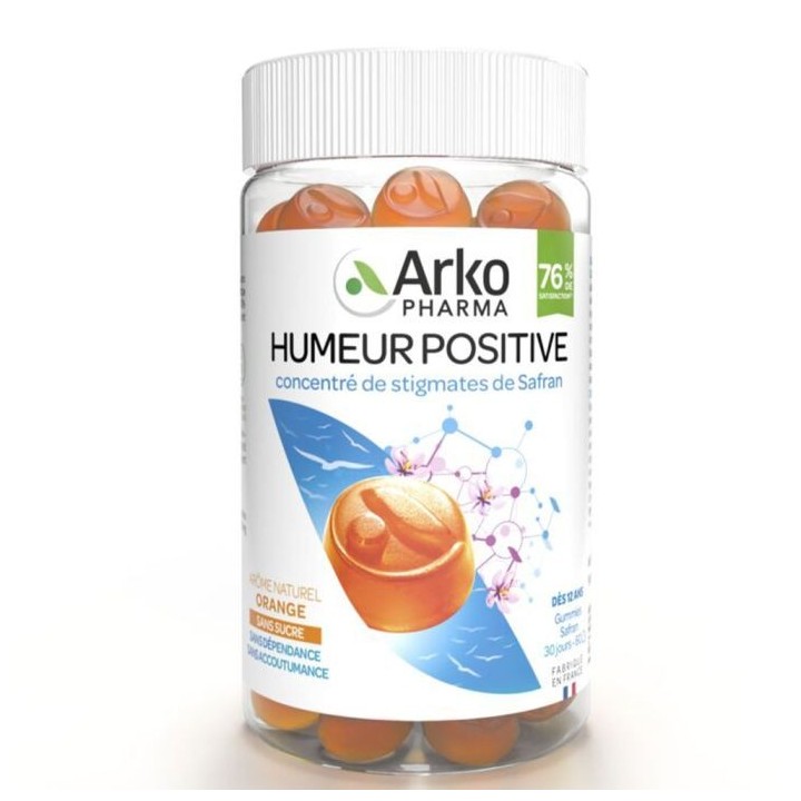 Gummies Phyto Safran Arkopharma - Humeur positive - 60 gummies