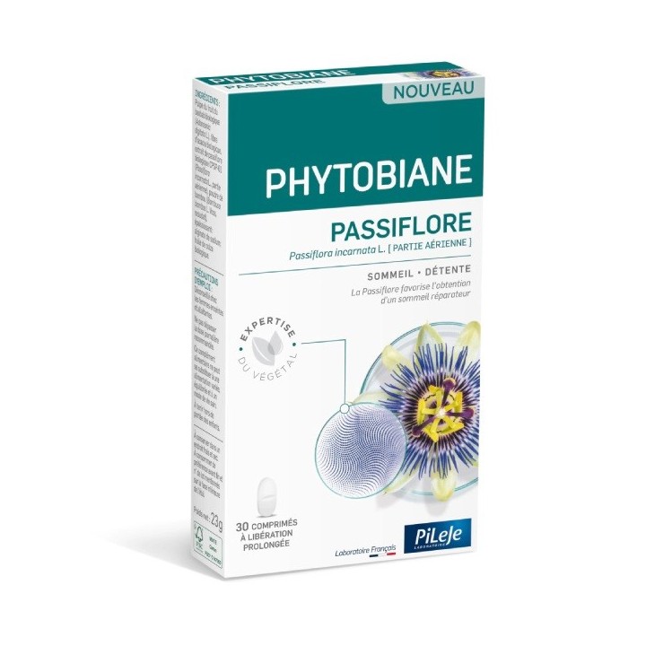 Phytobiane Passiflore Pileje - Sommeil - 30 comprimés
