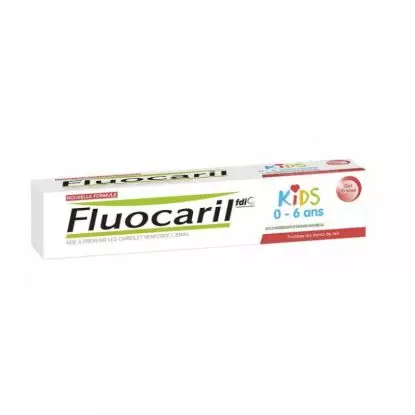 Fluocaril Kids Dentifrice gel fraise 0-6 ans - 50ml