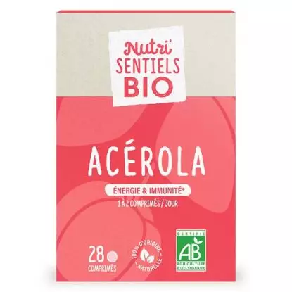 Nutrisanté Les Nutri'Sentiels Acérola 1000mg - 20 comprimés