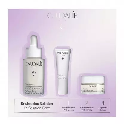 Coffret Vinoperfect La Solution Éclat Caudalie - 3 soins anti-taches