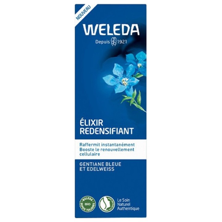 Élixir redensifiant Gentiane Bleue et Edelweiss Bio Weleda - 30ml