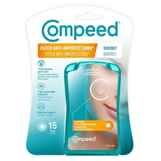 Patchs anti-imperfections discrets hydrocolloides Compeed -15 patchs