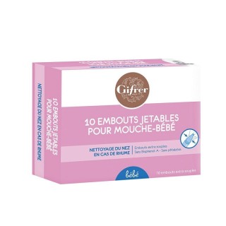 Embouts jetables pour mouche bébé Gifrer - 10 embouts