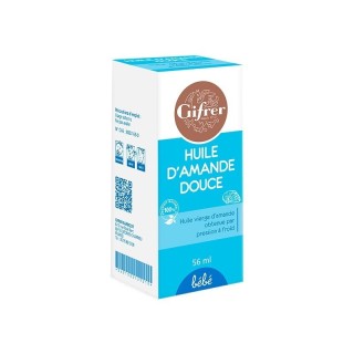 Huile d'amande douce Gifrer - Peaux sèches ou irritées - 56ml