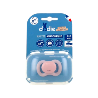Sucette anatomique naissance 0-2m en silicone Dodie - 1 unité