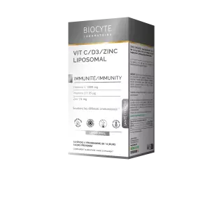 Biocyte Vit C/D3/Zinc Liposomal - 14 sticks