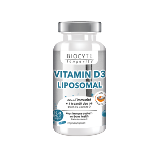 Biocyte Longevity Vitamine D3 Liposomal - 90 gélules