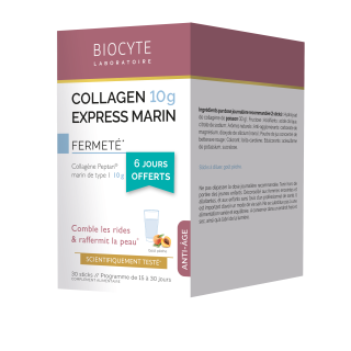 Biocyte Collagen express pour une peau lissée - 30 sticks