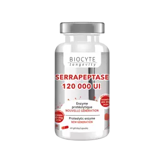 Biocyte Serrapeptase - 60 gélules