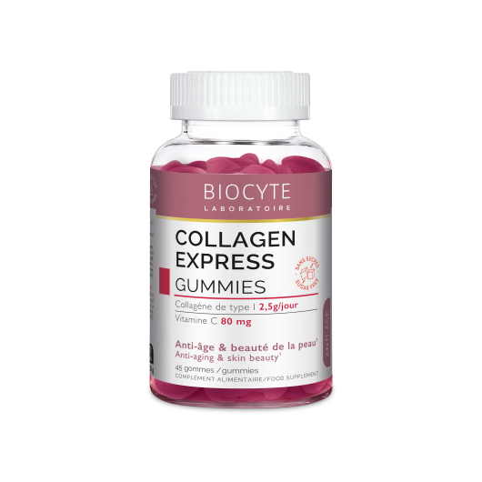Collagen Express Biocyte - Soin anti-âge fermeté - 45 gummies