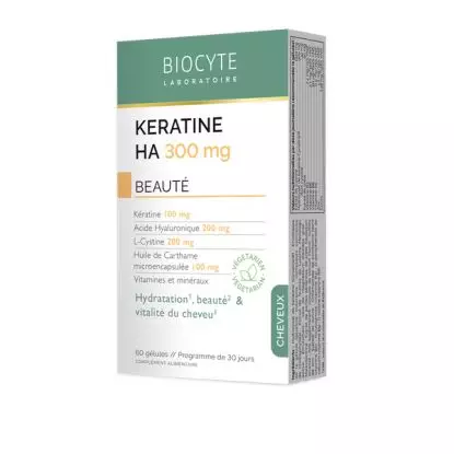 Biocyte Keratine HA 300mg - 60 gélules
