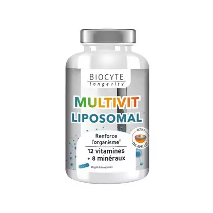 Biocyte multivit liposomal 60 gélules