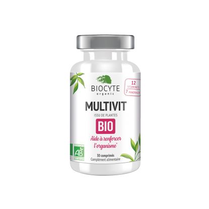 Biocyte Multivit Bio - 30 comprimés