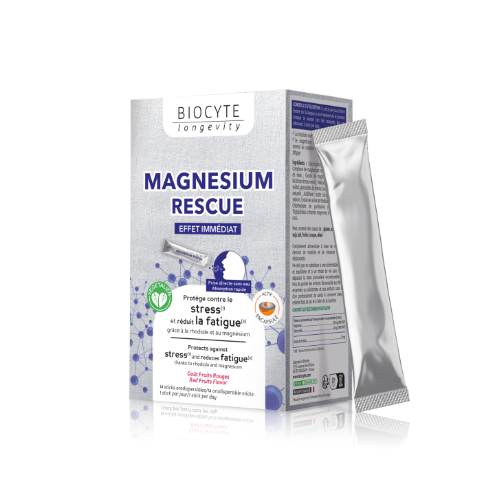 Biocyte Magnésium Rescue - 14 sticks