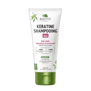 Biocyte Kératine Shampoing certifié Bio - 200ml
