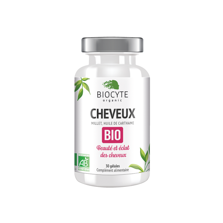 Biocyte Cheveux Bio - 30 gélules