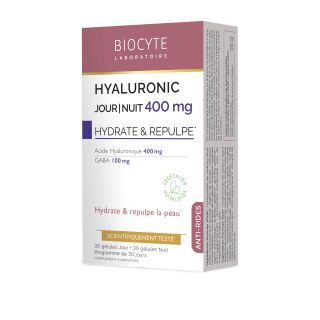Biocyte Hyaluronic Jour/Nuit 400mg - 60 gélules