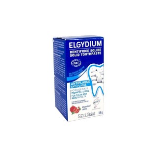 Dentifrice solide anti plaque Elgydium Pierre Fabre - 60 comprimés