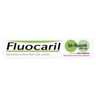 Pâte dentifrice Bi-Fluoré 250mg menthe Fluocaril Procter & Gamble - 125ml