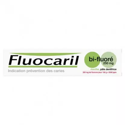 Pâte dentifrice Bi-Fluoré 250mg menthe Fluocaril Procter & Gamble - 125ml