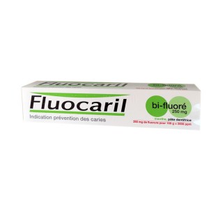 Pâte dentifrice Bi-Fluoré 250mg menthe Fluocaril Procter & Gamble - 75ml