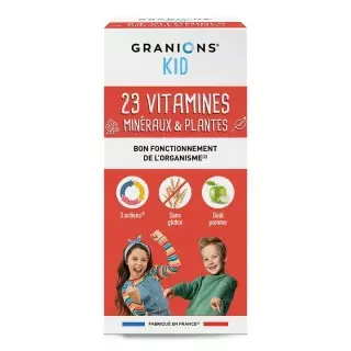 Sirop aux plantes goût tutti frutti Kid Granions - Immunité - 200ml