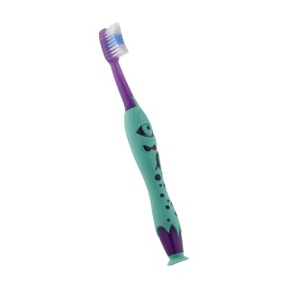 Brosse à dents Monster 2/6 ans Elgydium Kids - Hygiène bucco-dentaire