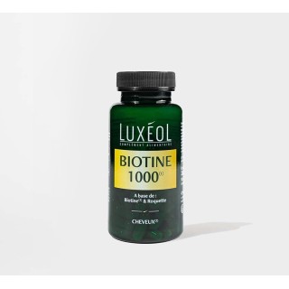 Biotine 1000 Luxéol - Cheveux en bonne santé - 90 gélules