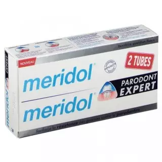 Dentifrice Parodont Expert Méridol - Parodontite - 2 x 75ml