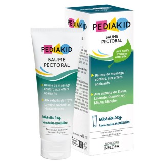 Baume de massage pectoral Pediakid - Confort respiratoire - 40ml