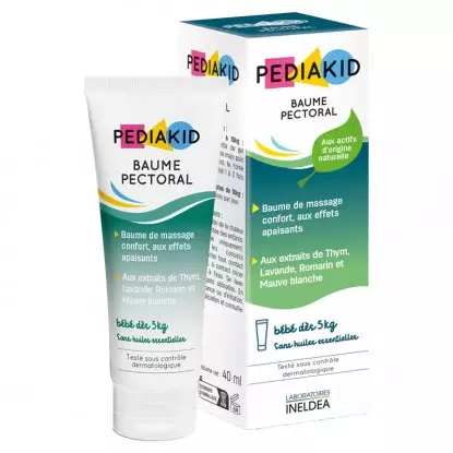 Baume de massage pectoral Pediakid - Confort respiratoire - 40ml