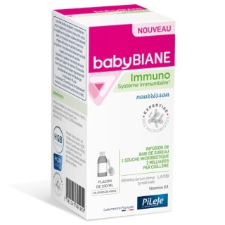 Babybiane Immuno Pileje - Soutien immunitaire de l'enfant - 100ml