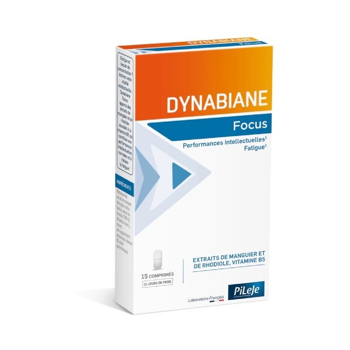 Dynabiane Focus Pileje - Performances intellectuelles - 15 comprimés
